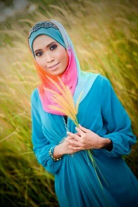 Beautiful muslim girl with hijab